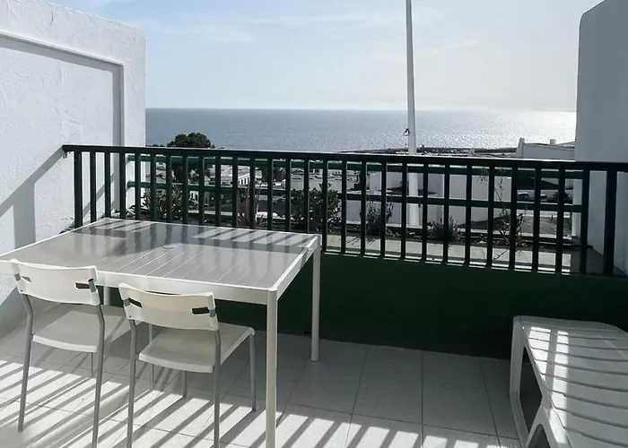 La Florida Blue Puerto Del Carmen, En El Centro, Con Vistas Al Mar Piscina Y Muy Cerca De La Playa Lägenhet